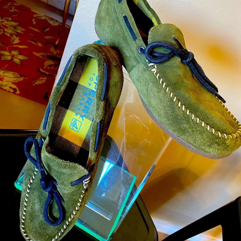 SPERRY Leather Slip On Loafers
